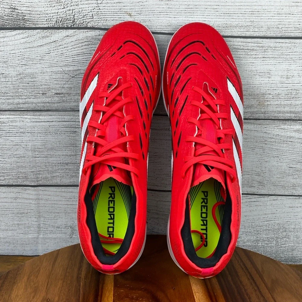 adidas Predator 24 Pro Turf Victory Pack Red Soccer Shoe Cleat ID3764 Men’s 13.5